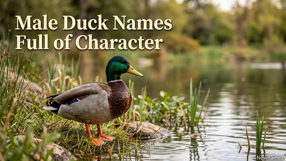 Male Duck Names Full of Character