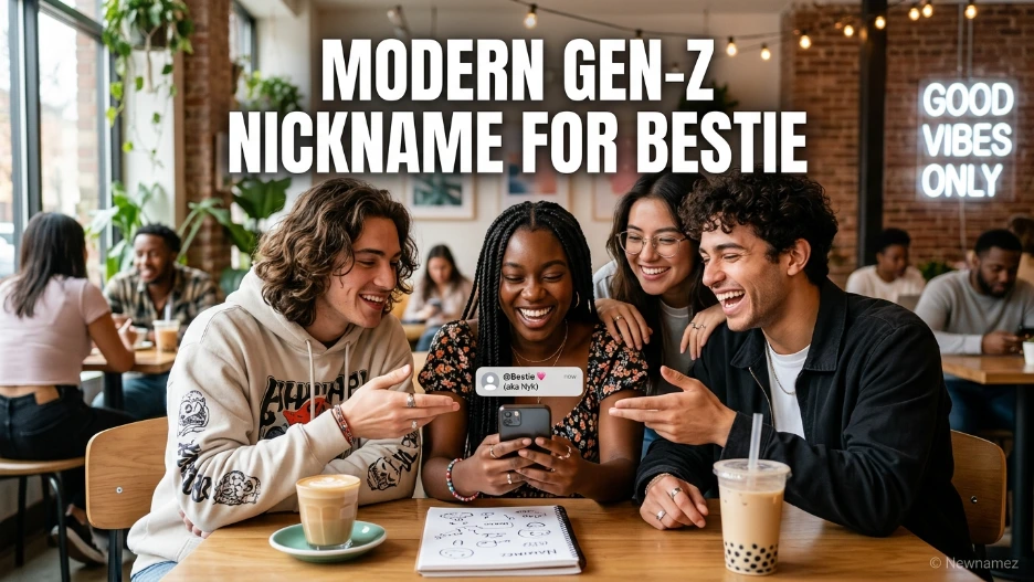 Modern Gen-Z Nickname for Bestie