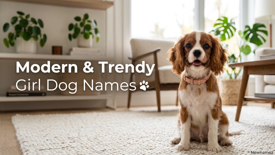 Modern & Trendy Girl Dog Names