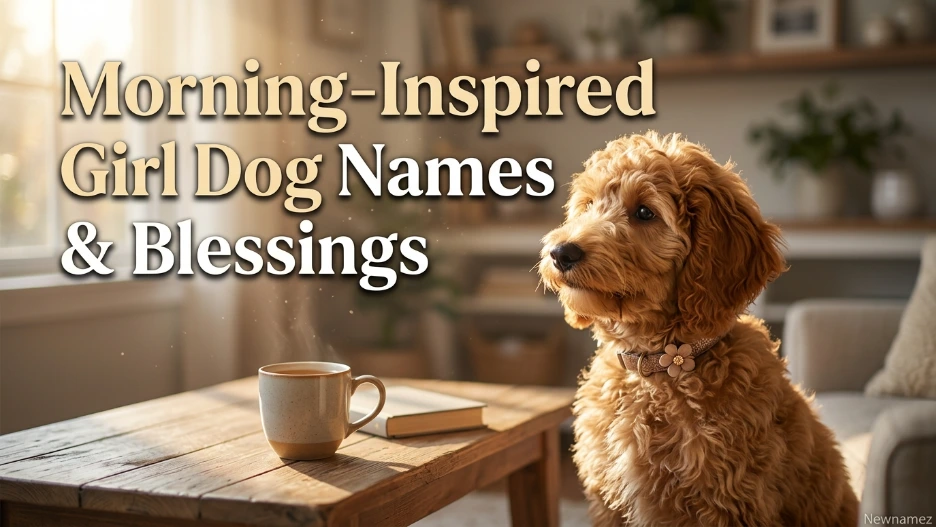 Morning-Inspired Girl Dog Names & Blessings