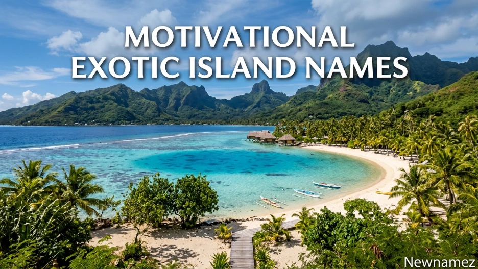 Motivational Exotic Island Names
