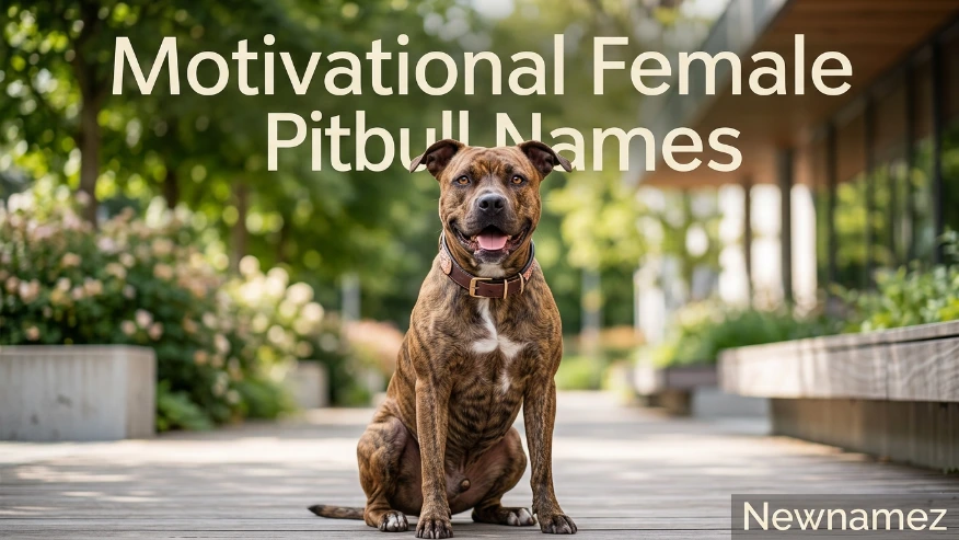 Motivational Female Pitbull Names