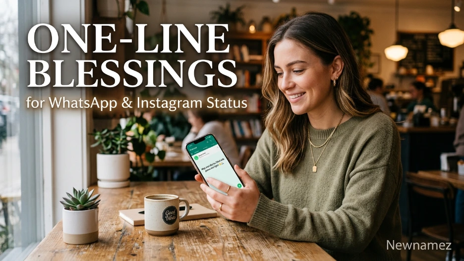 One-Line Blessings for WhatsApp & Instagram Status