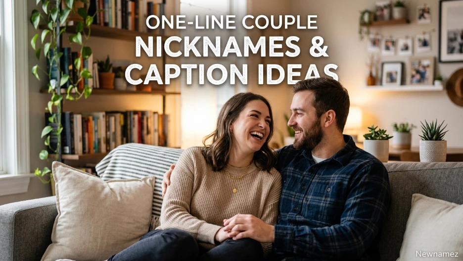 One-Line Couple Nicknames & Caption Ideas