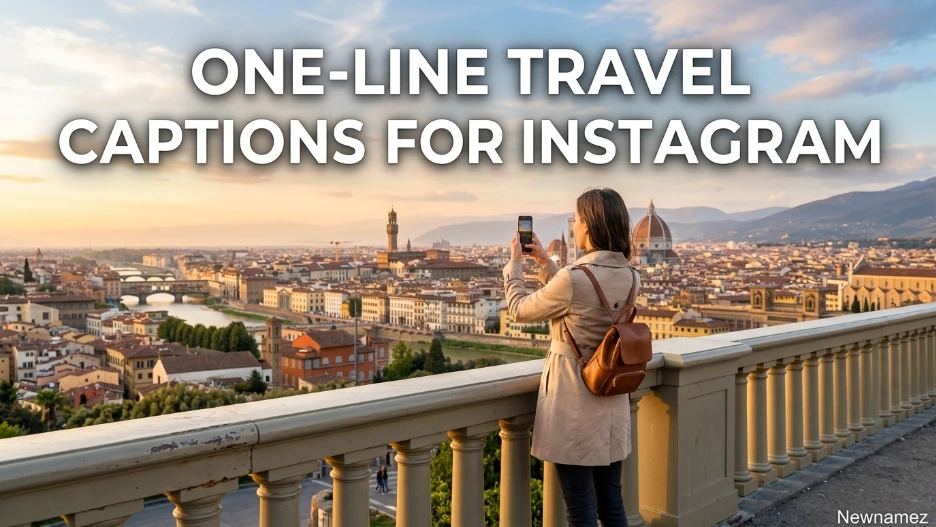 One-Line Travel Captions for Instagram