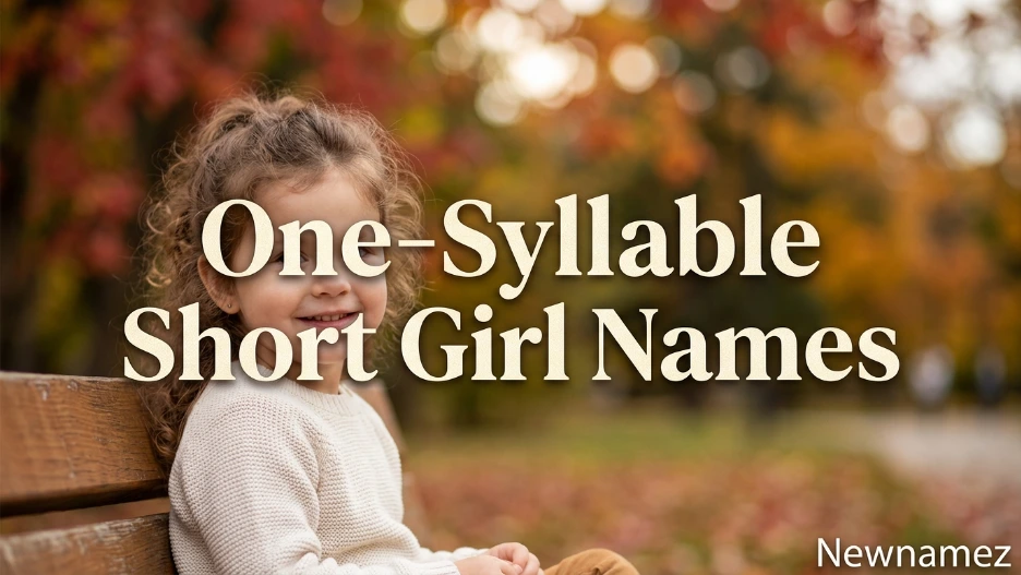 One-Syllable Short Girl Names