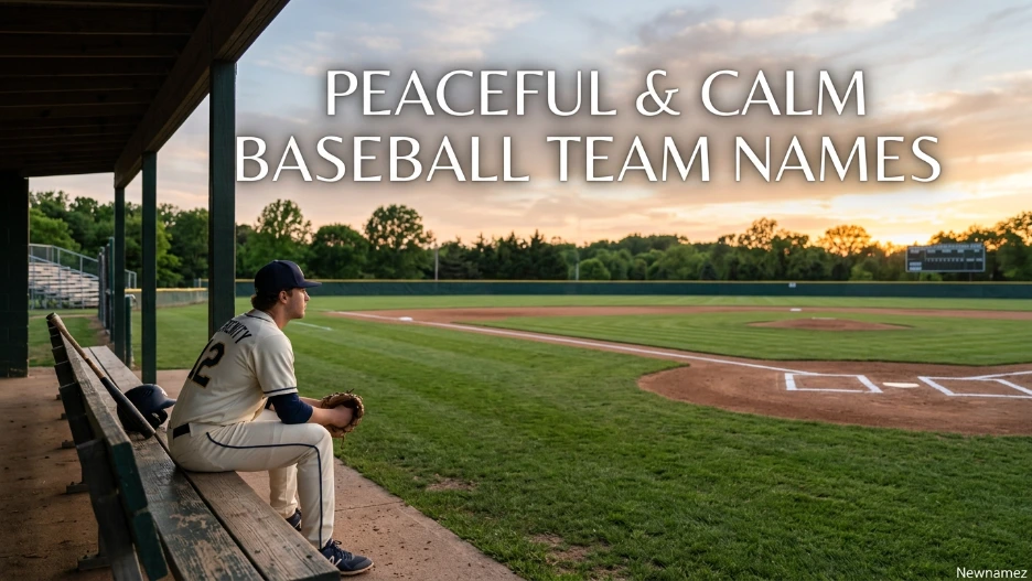 Peaceful & Calm Baseball Team Names