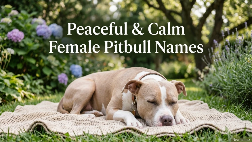 Peaceful & Calm Female Pitbull Names