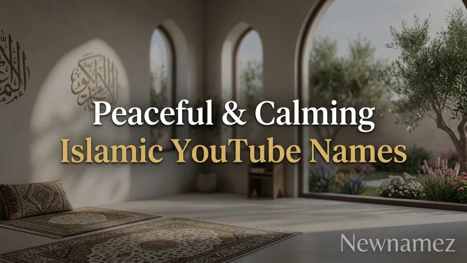 Peaceful & Calming Islamic YouTube Names