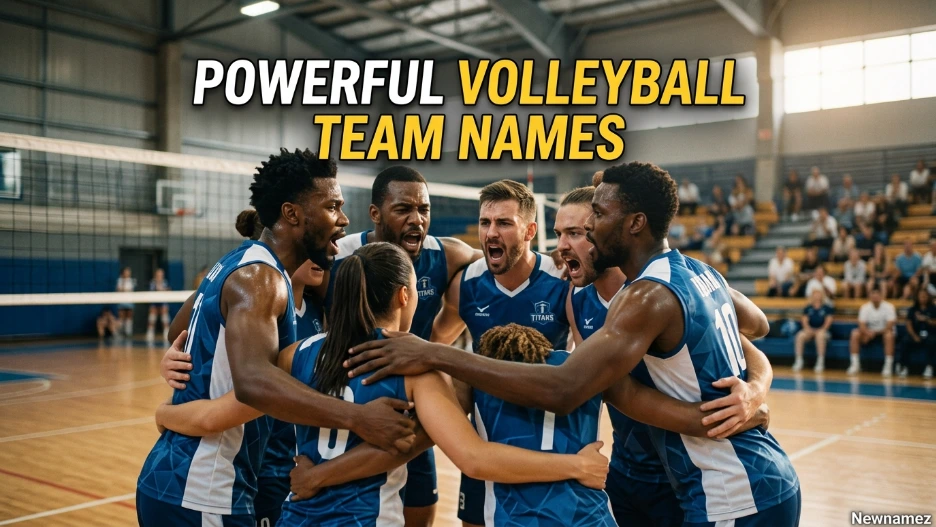 Powerful Volleyball Team Names