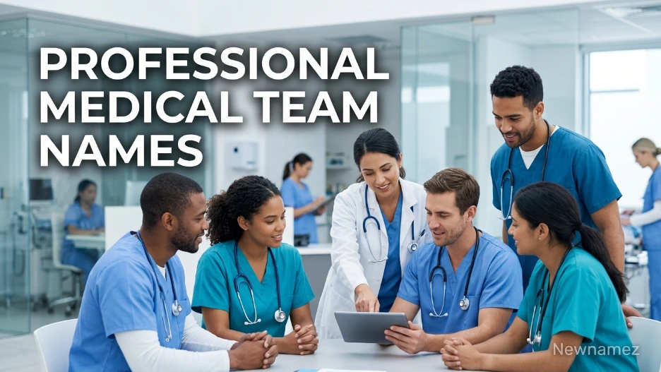 Professional Medical Team Names