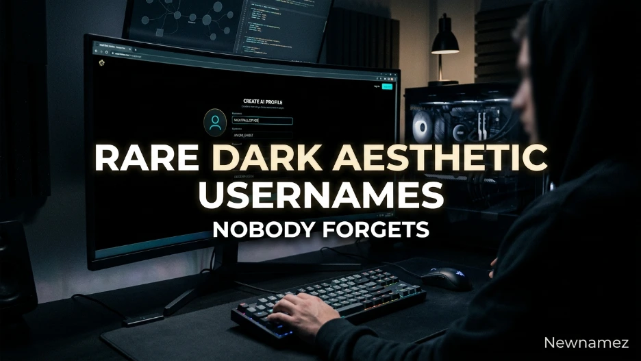 Rare Dark Aesthetic Usernames Nobody Forgets