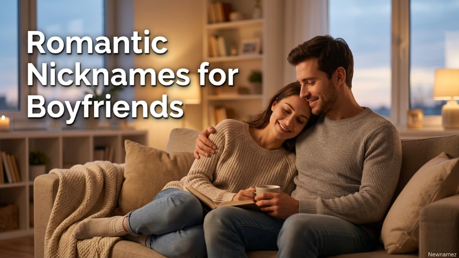Romantic Nicknames for Boyfriends