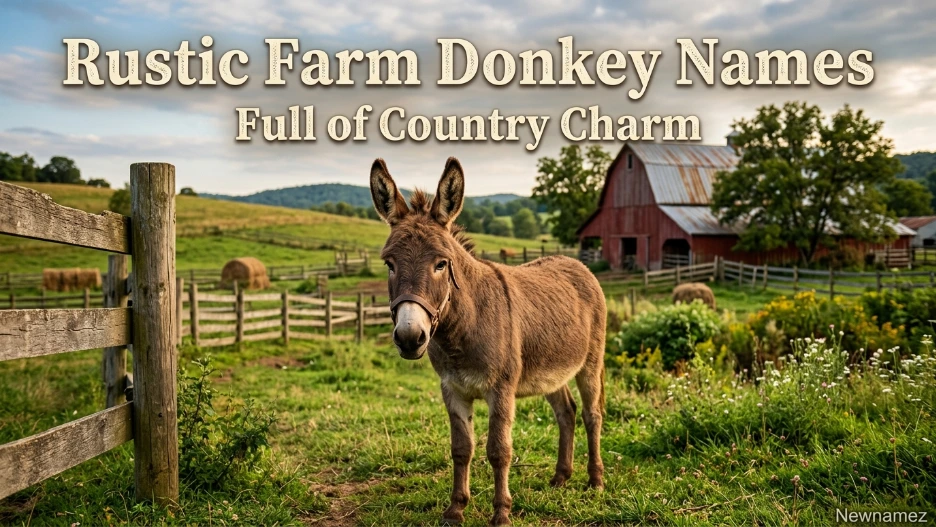 Rustic Farm Donkey Names Full of Country Charm