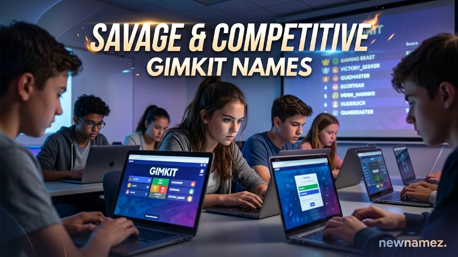 Savage & Competitive Gimkit Names