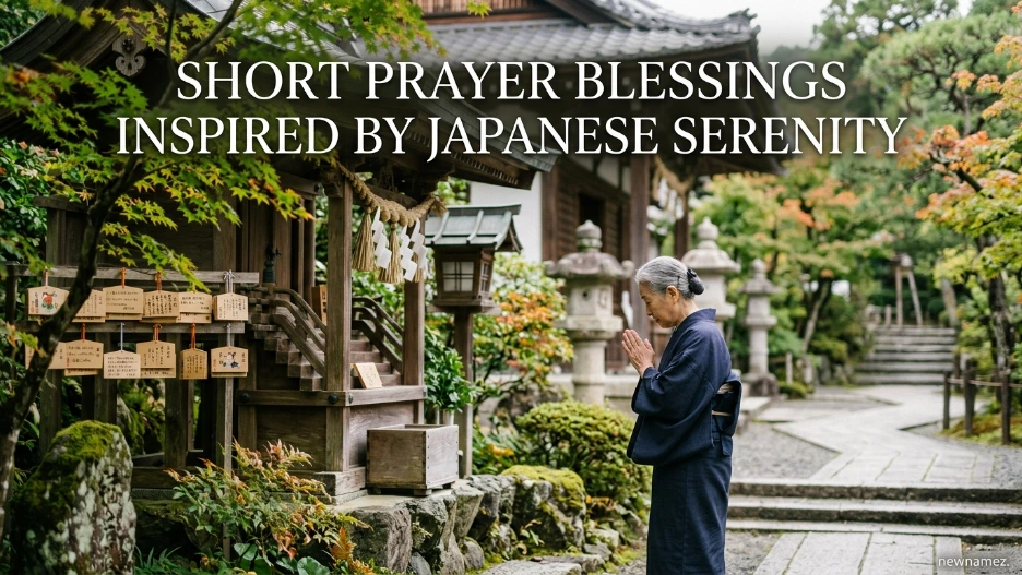 Short Prayer Blessings Inspired by Japanese Serenity
