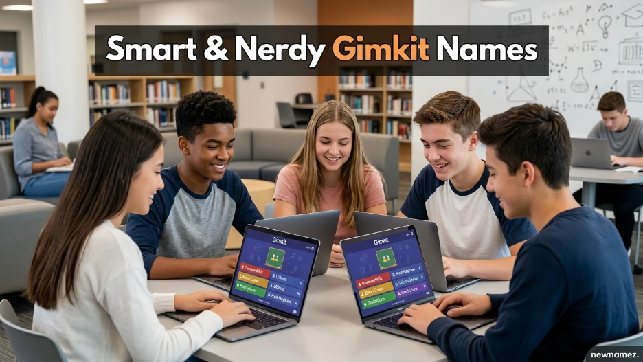 Smart & Nerdy Gimkit Names