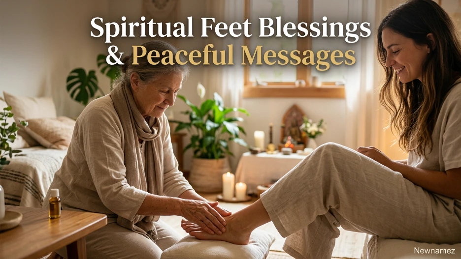 Spiritual Feet Blessings & Peaceful Messages