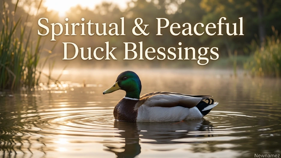 Spiritual & Peaceful Duck Blessings