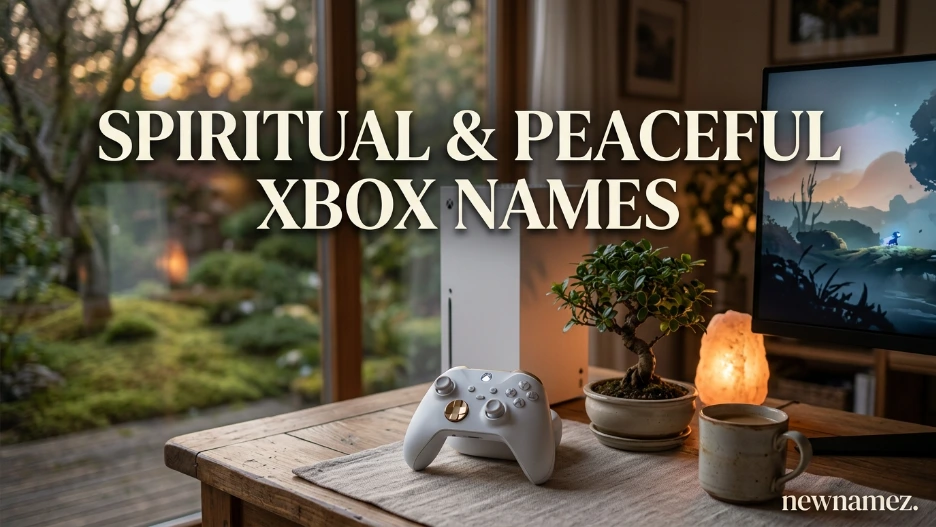 Spiritual & Peaceful Xbox Names