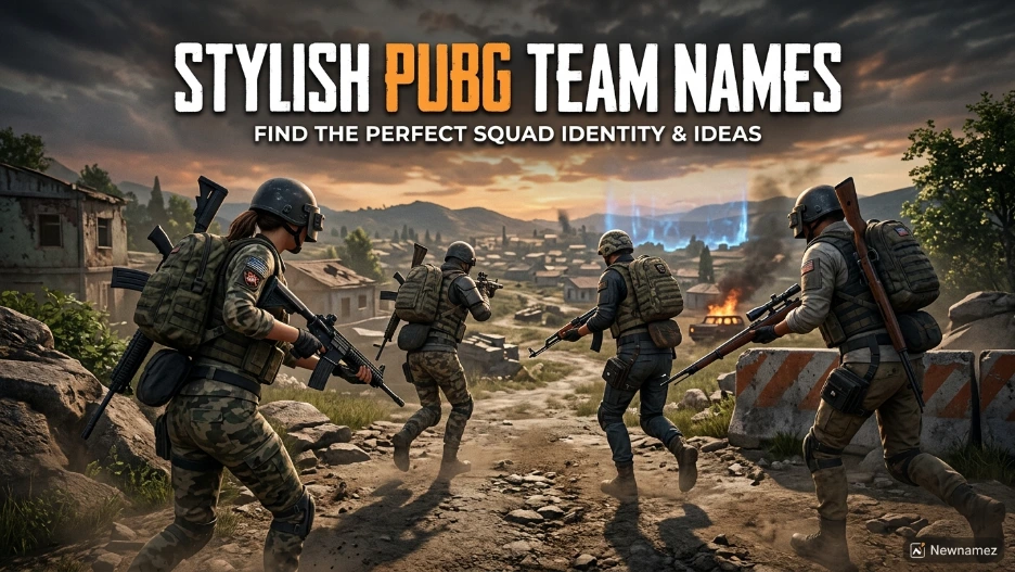 Stylish PUBG Team Names