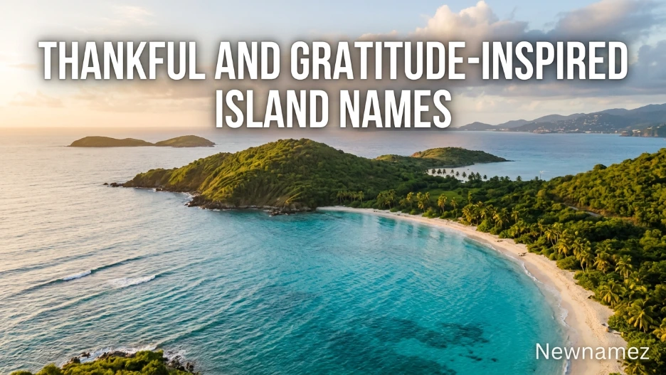 Thankful and Gratitude-Inspired Island Names