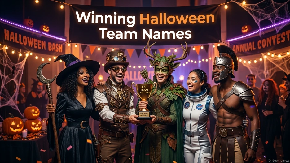 Winning Halloween Team Names