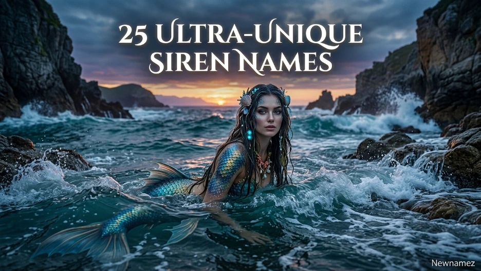 25 Ultra-Unique Siren Names