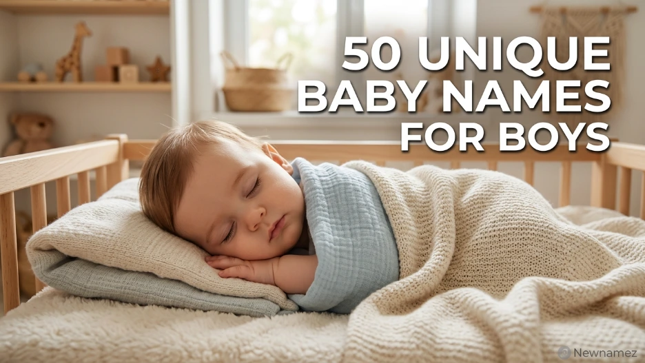50 Unique Baby Names for Boys