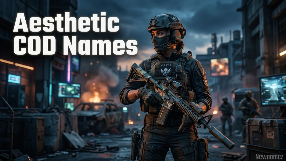 Aesthetic COD Names