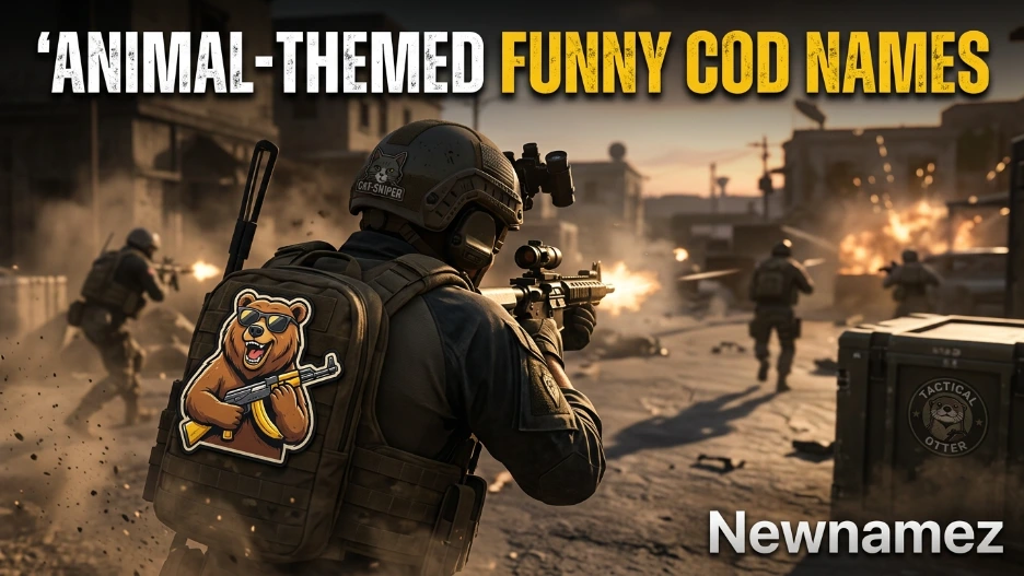 Animal-Themed Funny COD Names
