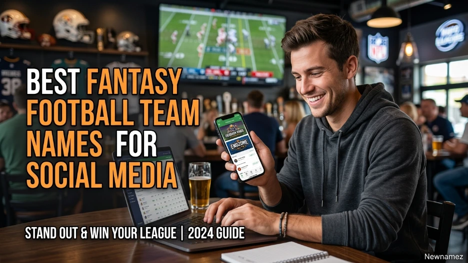 Best Fantasy Football Team Names for Social Media