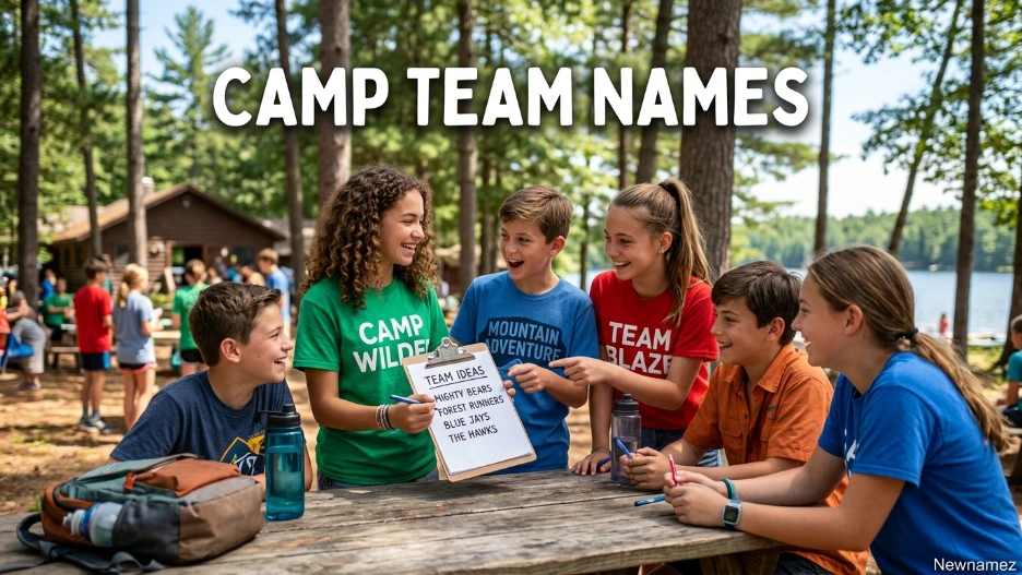 Camp Team Names