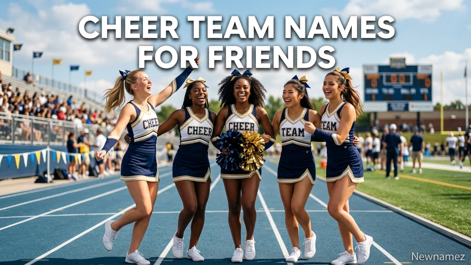 Cheer Team Names for Friends