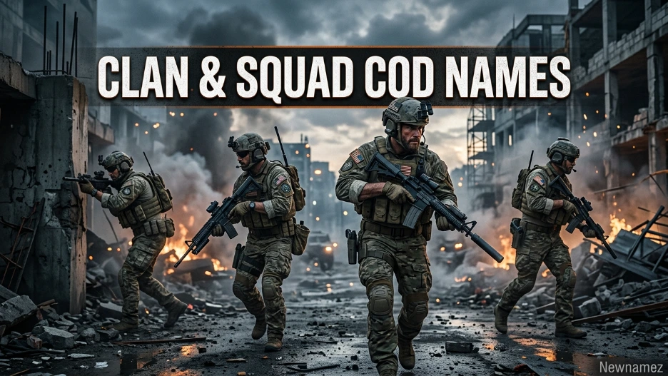 Clan & Squad COD Names