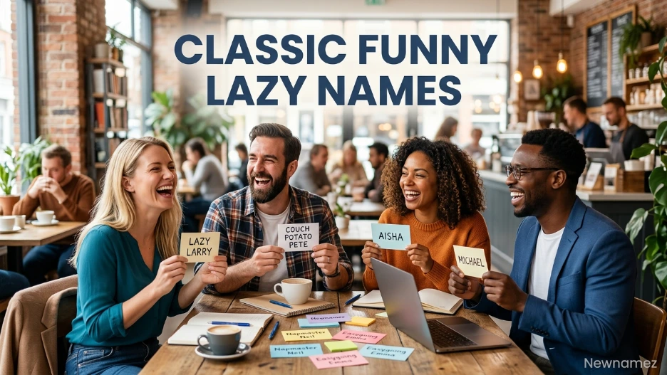 Classic Funny Lazy Names