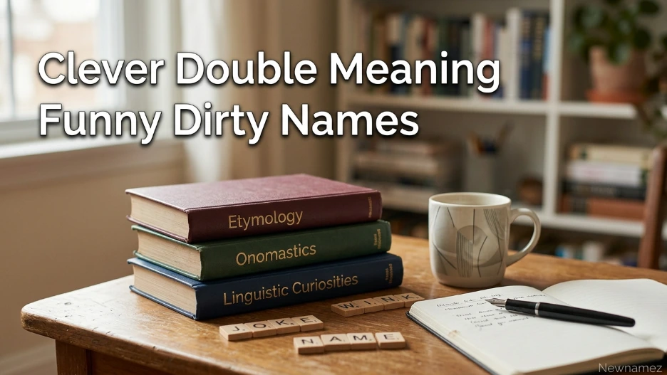 Clever Double Meaning Funny Dirty Names