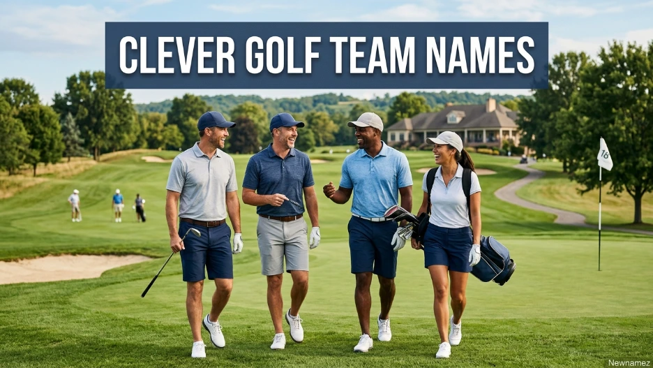Clever Golf Team Names