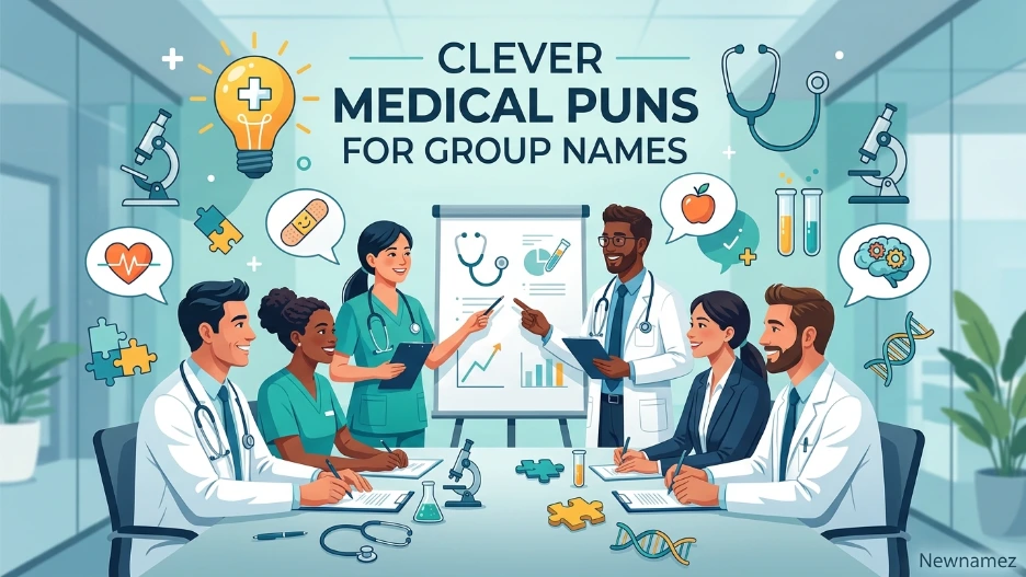Clever Medical Puns for Group Names