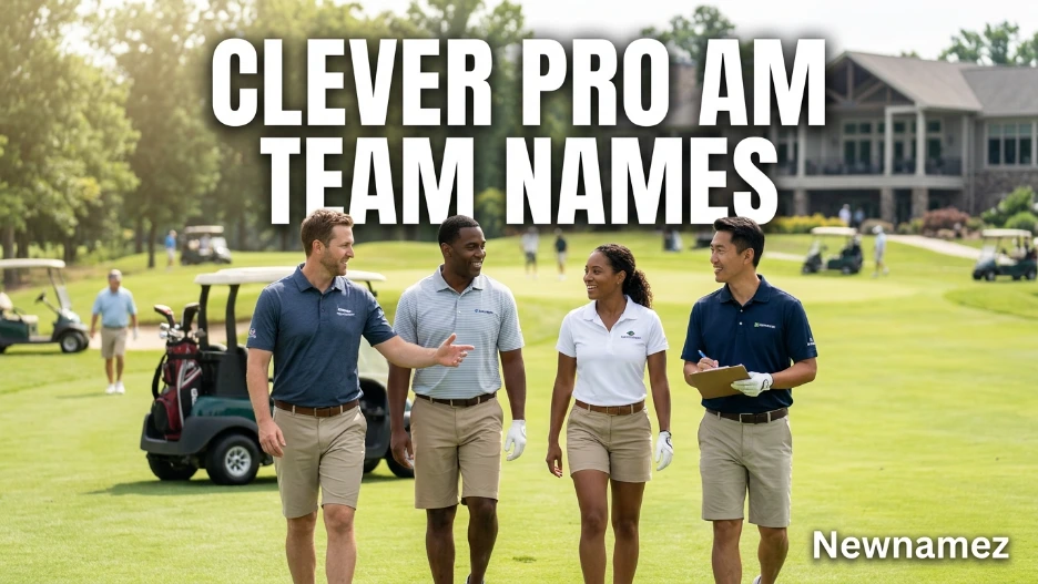 Clever Pro Am Team Names