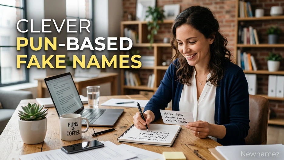 Clever Pun-Based Fake Names