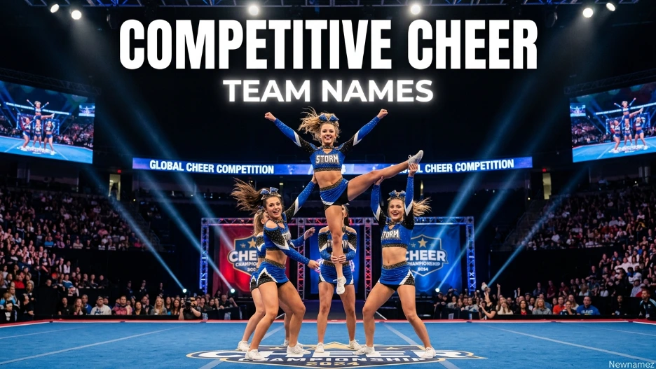 Competitive Cheer Team Names