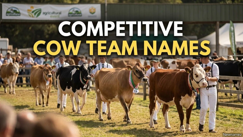 Competitive Cow Team Names