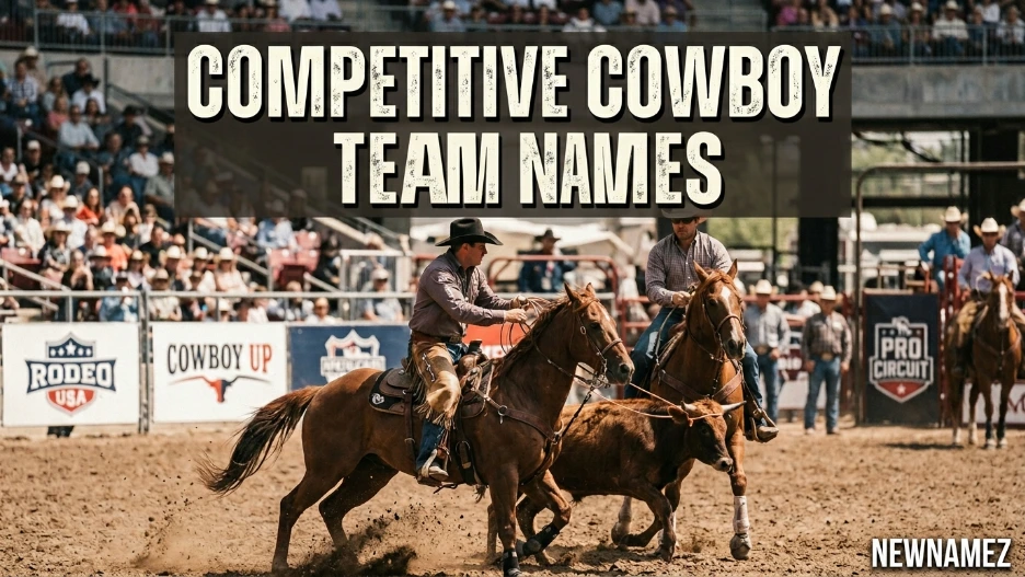 Competitive Cowboy Team Names
