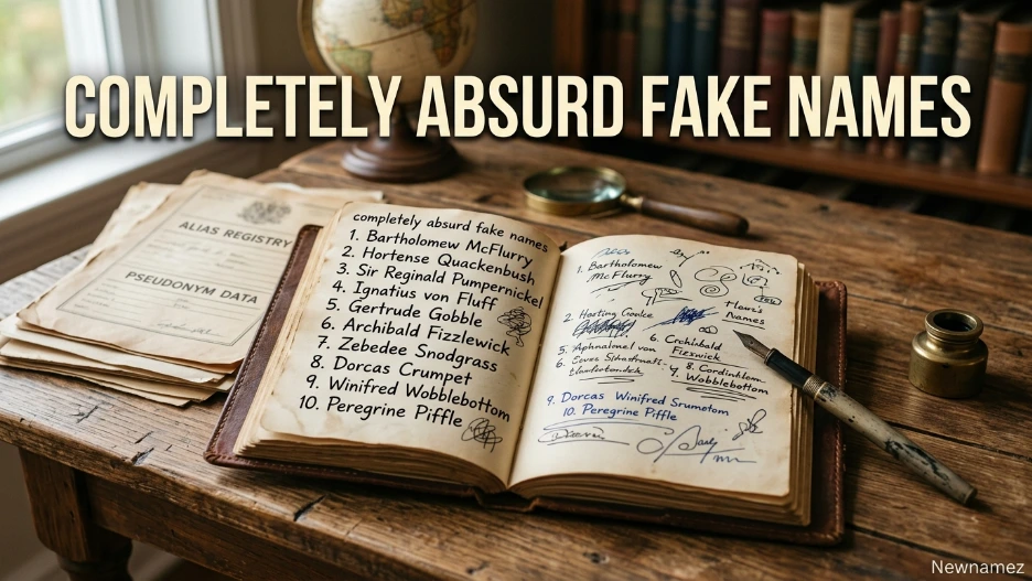 Completely Absurd Fake Names
