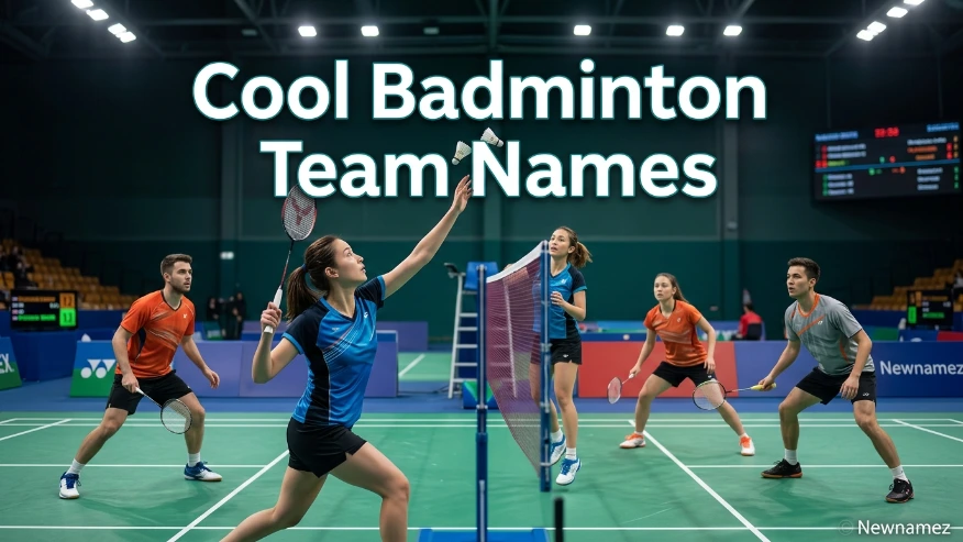 Cool Badminton Team Names