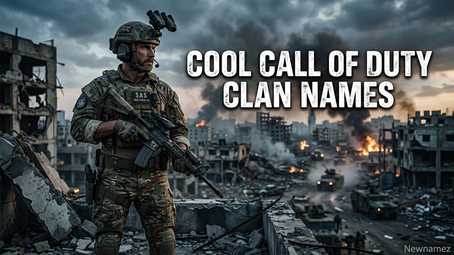 Cool Call of Duty Clan Names