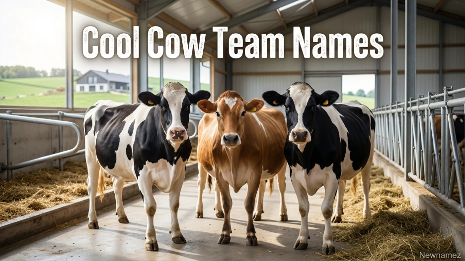 Cool Cow Team Names