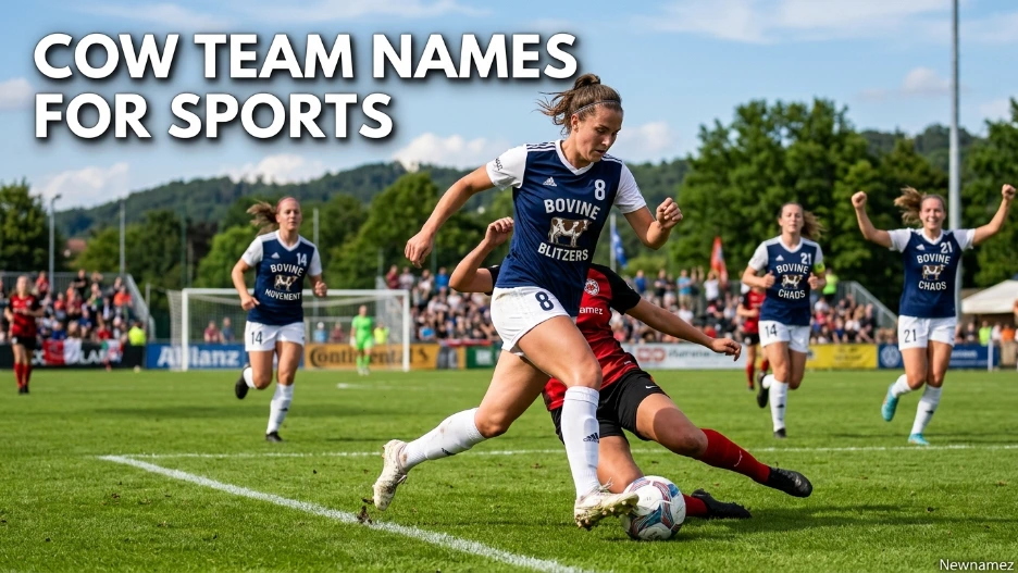 Cow Team Names for Sports