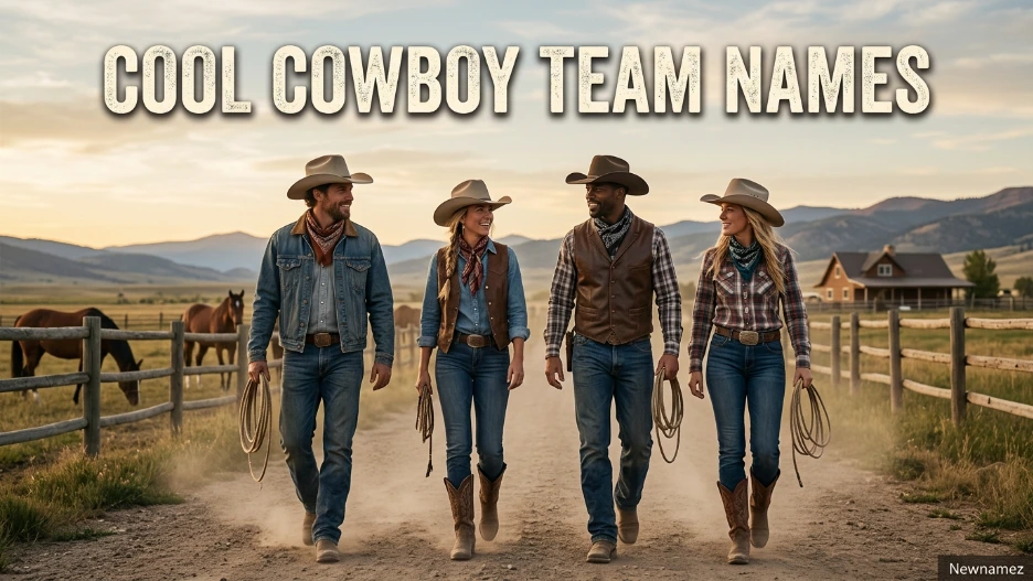 Cool Cowboy Team Names